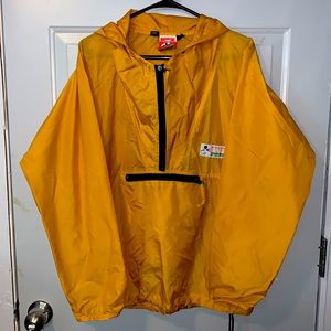 Vintage Walt Disney World Zip Drawstring Rain Jacket
